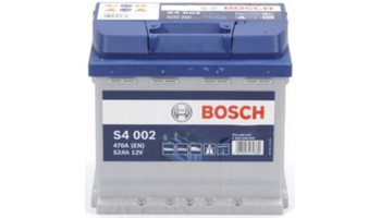 BOSCH – S4 002, 52Ah 12V 470A (EN) 